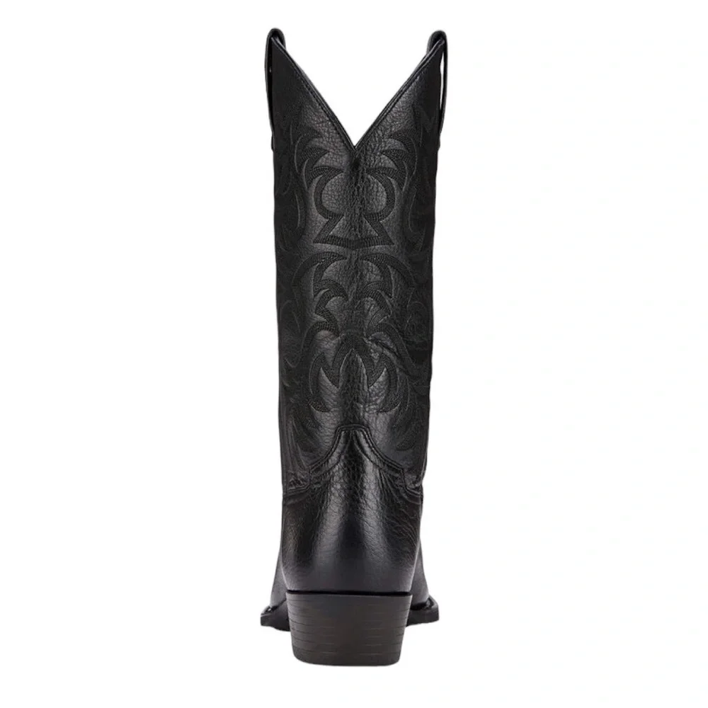 NEW Ariat R Toe Western Boot Black Size 12 D